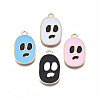 Alloy Enamel Pendants ENAM-S130-21-1