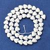 Electroplated Synthetic Non-Magnetic Hematite Beads Strands G-U003-19B-02-2