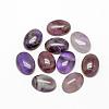 Natural Amethyst Cabochons G-R415-14x10-30-1