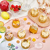 Transparent Plastic Candy Storage Boxes CON-WH0086-224-5