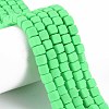 Handmade Polymer Clay Beads Strands X-CLAY-T020-09D-7