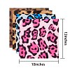 4 Pcs 4 Colors PU Heat Transfer Film DIY-SZ0001-92-2