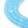 Imitation Jade Glass Beads Strands EGLA-A034-T3mm-MB08-4