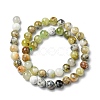 Natural Green Opal Beads Strands G-C029-02A-3