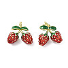 Brass Enamel Pendants X-KK-R229-07G-06-1