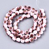 Round Millefiori Glass Beads Strands LK-P001-39-2