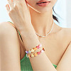 90Pcs 9 Colors Opaque Acrylic European Beads SACR-TA0001-30-8