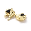 Rack Plating Alloy Glass Pendants FIND-I037-08LG-02-3