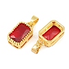 Brass & Glass Pendants GL-CBA96FD-02G-02-2