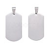 Tarnish Resistant 304 Stainless Steel Big Pendants STAS-I140-19F-S-2