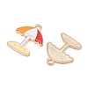 Alloy Enamel Pendants AL-CBAE435-14G-02-2