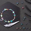 4 Strands 2 Sizes Electroplate Non-magnetic Synthetic Hematite Beads Strands G-LS0001-70-6