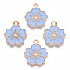 Alloy Enamel Pendants ENAM-S121-115E-1