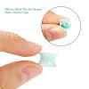 32Pcs 16 Colors Silicone Glitter Thin Ear Gauges Flesh Tunnels Plugs FIND-YW0001-19C-3