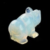 Opalite Carved Rhinoceros Figurines DJEW-M008-02J-4