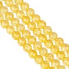 2 Strands Synthetic Citrine Beads Strands G-GO0001-26B-1