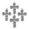 Tibetan Style Alloy Pendants X-TIBEP-N009-015AS-RS-1
