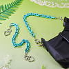 2Pcs Acrylic Link Bag Extender Chains HJEW-TAC0142-7