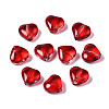 Transparent Spray Painted Glass Beads LS-GGLA-S054-012A-02-1