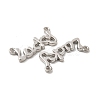 Non-Tarnish 304 Stainless Steel Pendants STAS-F284-11P-3
