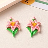 Opaque Resin Cabochons PW-WG0F442-01-1
