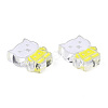 Transparent Acrylic Enamel Beads TACR-N012-005G-2
