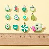 28Pcs 12 Style Handmade Polymer Clay Star Charms CLAY-FS0001-25-3