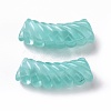 Two Tone Opaque Acrylic Beads OACR-A016-06G-2