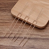 Brass Hair Fork Findings OHAR-PW0001-100KCG-1