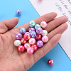 Opaque Acrylic Beads X-TACR-S154-10F-5