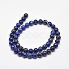 Natural Lapis Lazuli Round Bead Strands X-G-E262-01-12mm-3