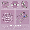 Unicraftale 7Pcs 7 Styles Alloy Bracelets & Anklets Making MAK-UN0001-46-5