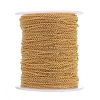 Brass Cable Chains CHC-034Y-G-NF-3