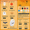 DIY Halloween Gemstone Bracelet Necklace Making Kit DIY-OC0008-56-2