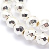 Electroplate Non-magnetic Synthetic Hematite Beads Strands G-L485-03A-S-2