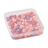 100Pcs 5 Style Handmade Polymer Clay Beads CLAY-FS0001-34-2