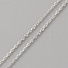 925 Sterling Silver Cable Chains CHC-TAC0008-02-2