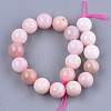 Natural Pink Opal Beads Strands G-S333-10mm-017-2
