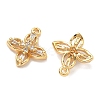 Brass Micro Pave Cubic Zirconia Pendants KK-A281-12A-G-2