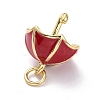 Real 18K Gold Plated Brass Charms KK-L188-24G-05-3
