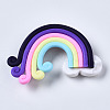 Handmade Polymer Clay Cabochons PORC-TD001-39B-3