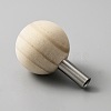 Wood Auxiliary Tool for Attaching Safety Eyes and Washers TOOL-WH0157-01B-P-3