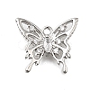 Brass Micro Pave Cubic Zirconia Charms KK-Q048-04P-1