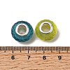 Faceted Resin European Beads RESI-C063-01C-3