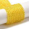 Transparent Glass Beads Strands EGLA-A035-T4mm-D03-1