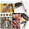 4Pcs 4 Styles Brass European Beads KK-NB0003-58-6
