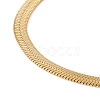 304 Stainless Steel Herringbone Chains Bracelet for Men Women BJEW-D450-01G-01-2