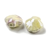 Shell Shape Glazed Porcelain Beads PORC-E022-01B-3