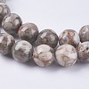 Natural Maifanite/Maifan Stone Beads Strands G-I187-4mm-01-4
