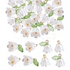 40Pcs Lily of the Valley Plastic Pendants JX634A-1